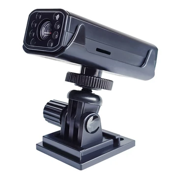 1Set A10 Bezvadu Wifi Attālā Tīkla Novērošanas Kamera Nakts Redzamības Smart Fotokamera Melnā