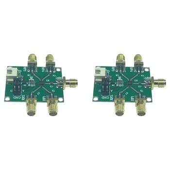 2X HMC7992 0.1-6Ghz RF Switch Module vienpola Četras Mest Slēdzis neatstarojošu