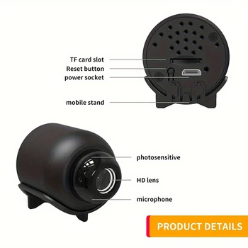 Jauns Produkts X5 Mini Kameras 2.4 G Bezvadu WiFi 1080P HD Video Novērošanas Mājas Drošības Mobilo Atklāšanas Baby Monitor