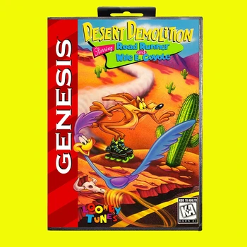 Tuksneša Nojaukšanas MD Spēles Karti 16 Bitu ASV Segumu Sega Megadrive Genesis Video Spēļu Konsole Kārtridžs